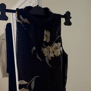 White House Black Market Black Garment
